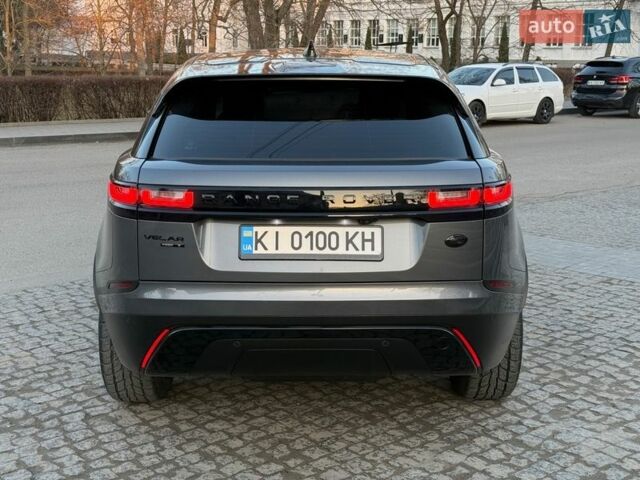 Серый Ленд Ровер Рендж Ровер Велар, объемом двигателя 2 л и пробегом 69 тыс. км за 40500 $, фото 4 на Automoto.ua