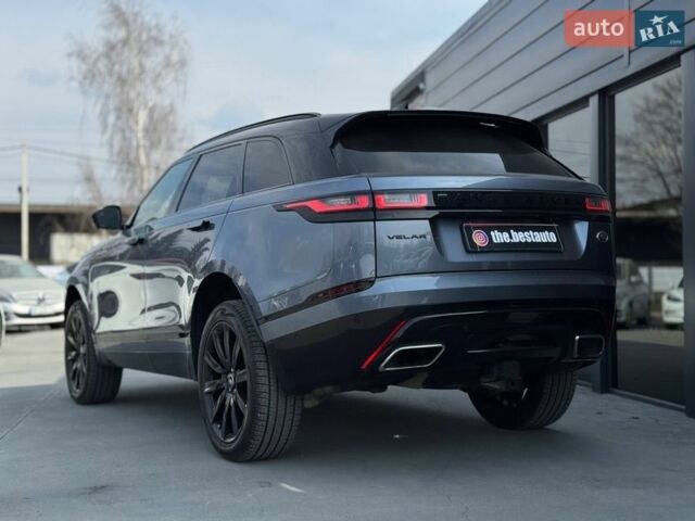 Серый Ленд Ровер Рендж Ровер Велар, объемом двигателя 3 л и пробегом 242 тыс. км за 25999 $, фото 14 на Automoto.ua