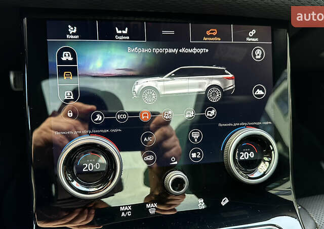 Сірий Ленд Ровер Рендж Ровер Велар, об'ємом двигуна 2 л та пробігом 174 тис. км за 34800 $, фото 28 на Automoto.ua