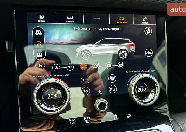 Серый Ленд Ровер Рендж Ровер Велар, объемом двигателя 2 л и пробегом 174 тыс. км за 34800 $, фото 38 на Automoto.ua