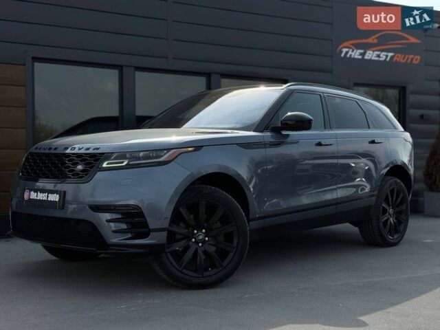 Серый Ленд Ровер Рендж Ровер Велар, объемом двигателя 3 л и пробегом 242 тыс. км за 25999 $, фото 1 на Automoto.ua