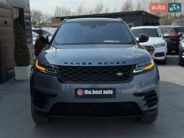 Серый Ленд Ровер Рендж Ровер Велар, объемом двигателя 3 л и пробегом 242 тыс. км за 25999 $, фото 20 на Automoto.ua