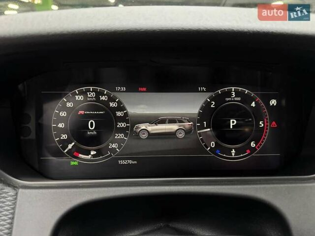Серый Ленд Ровер Рендж Ровер Велар, объемом двигателя 2 л и пробегом 155 тыс. км за 34990 $, фото 16 на Automoto.ua