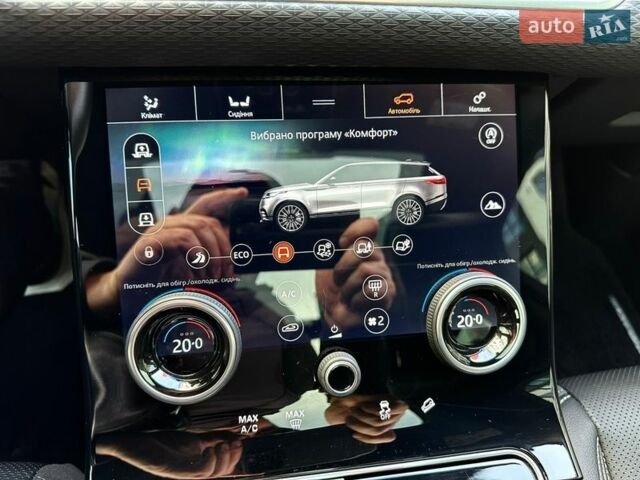 Серый Ленд Ровер Рендж Ровер Велар, объемом двигателя 2 л и пробегом 174 тыс. км за 33990 $, фото 50 на Automoto.ua