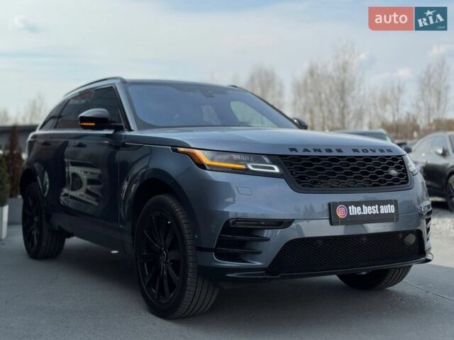 Серый Ленд Ровер Рендж Ровер Велар, объемом двигателя 3 л и пробегом 242 тыс. км за 25999 $, фото 9 на Automoto.ua