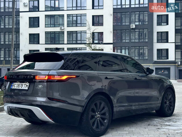 Серый Ленд Ровер Рендж Ровер Велар, объемом двигателя 2 л и пробегом 174 тыс. км за 34800 $, фото 4 на Automoto.ua