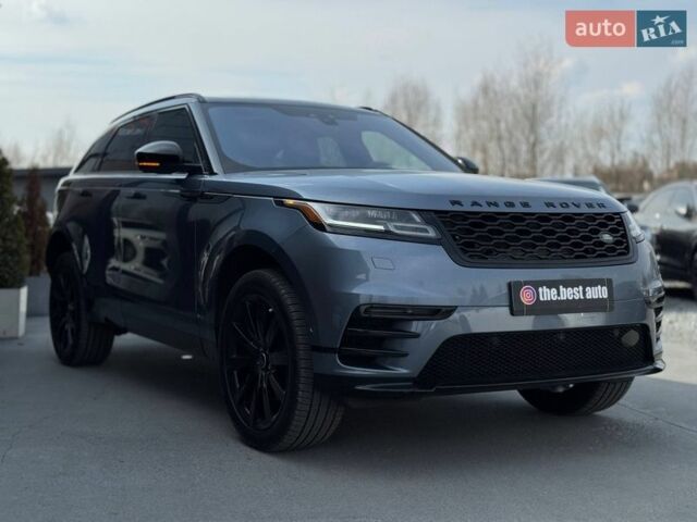 Серый Ленд Ровер Рендж Ровер Велар, объемом двигателя 3 л и пробегом 242 тыс. км за 25999 $, фото 10 на Automoto.ua
