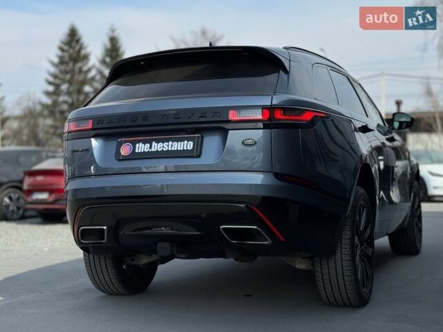 Серый Ленд Ровер Рендж Ровер Велар, объемом двигателя 3 л и пробегом 242 тыс. км за 25999 $, фото 26 на Automoto.ua
