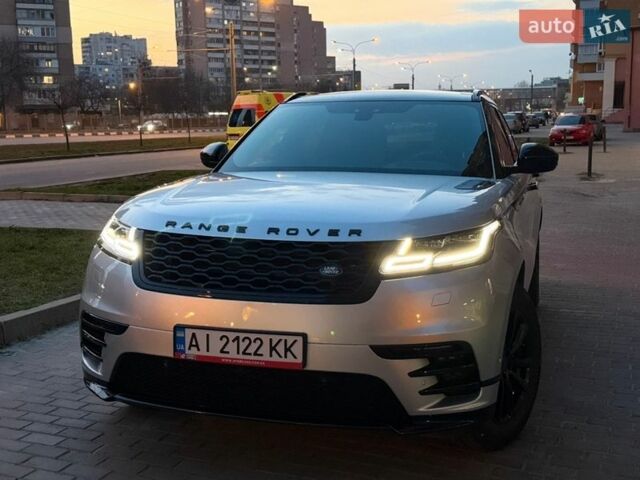 Серый Ленд Ровер Рендж Ровер Велар, объемом двигателя 2 л и пробегом 58 тыс. км за 40000 $, фото 6 на Automoto.ua