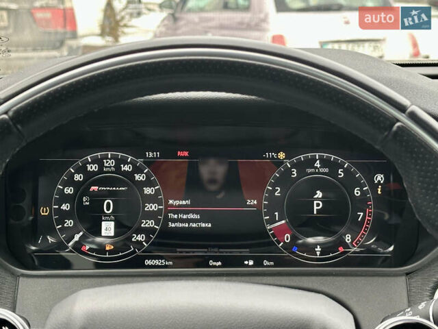 Сірий Ленд Ровер Рендж Ровер Велар, об'ємом двигуна 2 л та пробігом 61 тис. км за 37200 $, фото 13 на Automoto.ua