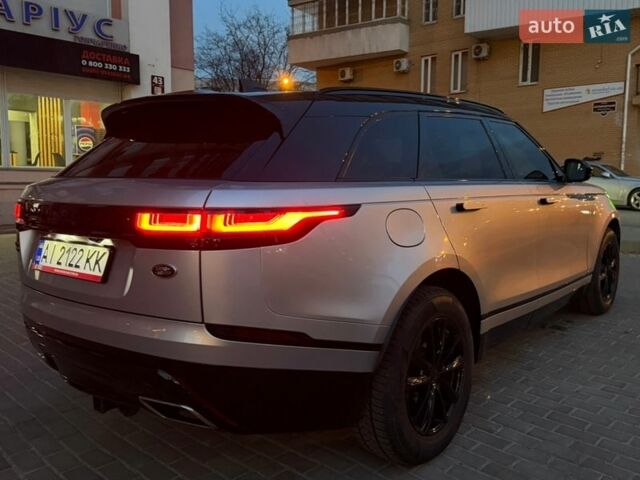 Серый Ленд Ровер Рендж Ровер Велар, объемом двигателя 2 л и пробегом 58 тыс. км за 40000 $, фото 3 на Automoto.ua