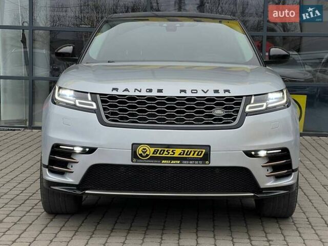 Серый Ленд Ровер Рендж Ровер Велар, объемом двигателя 2 л и пробегом 81 тыс. км за 39500 $, фото 1 на Automoto.ua