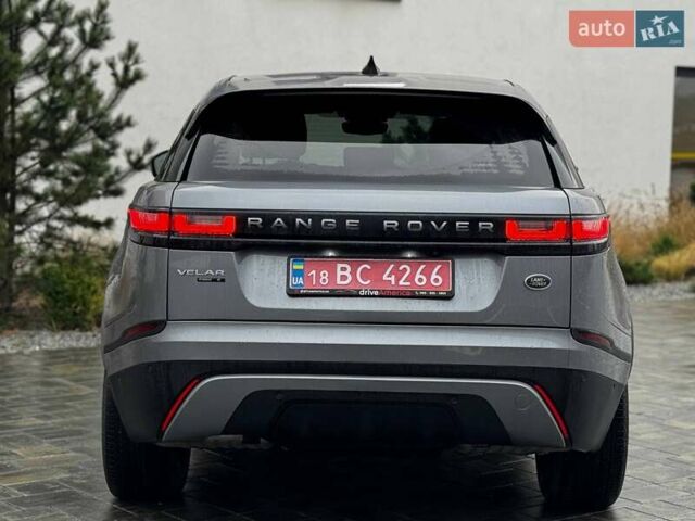 Серый Ленд Ровер Рендж Ровер Велар, объемом двигателя 2 л и пробегом 74 тыс. км за 30900 $, фото 7 на Automoto.ua
