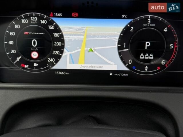 Сірий Ленд Ровер Рендж Ровер Велар, об'ємом двигуна 2 л та пробігом 157 тис. км за 34000 $, фото 10 на Automoto.ua
