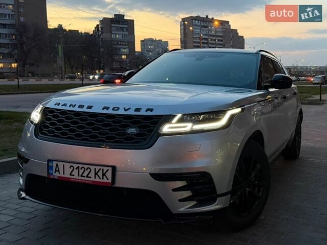 Серый Ленд Ровер Рендж Ровер Велар, объемом двигателя 2 л и пробегом 58 тыс. км за 40000 $, фото 4 на Automoto.ua