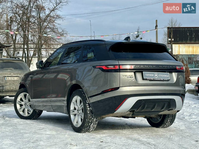 Сірий Ленд Ровер Рендж Ровер Велар, об'ємом двигуна 2 л та пробігом 61 тис. км за 37200 $, фото 4 на Automoto.ua