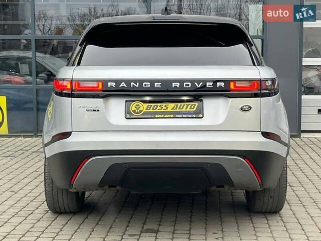 Серый Ленд Ровер Рендж Ровер Велар, объемом двигателя 2 л и пробегом 81 тыс. км за 38500 $, фото 5 на Automoto.ua