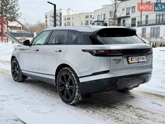 Серый Ленд Ровер Рендж Ровер Велар, объемом двигателя 2 л и пробегом 92 тыс. км за 32900 $, фото 6 на Automoto.ua