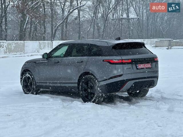 Серый Ленд Ровер Рендж Ровер Велар, объемом двигателя 2 л и пробегом 75 тыс. км за 29800 $, фото 5 на Automoto.ua