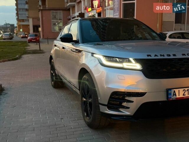 Серый Ленд Ровер Рендж Ровер Велар, объемом двигателя 2 л и пробегом 58 тыс. км за 40000 $, фото 1 на Automoto.ua