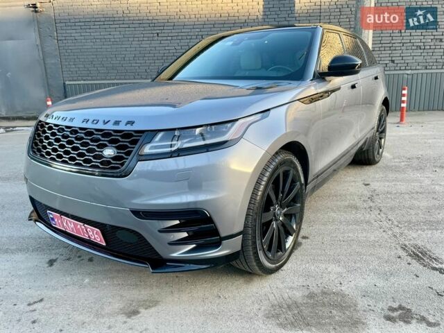 Серый Ленд Ровер Рендж Ровер Велар, объемом двигателя 2 л и пробегом 97 тыс. км за 36900 $, фото 1 на Automoto.ua