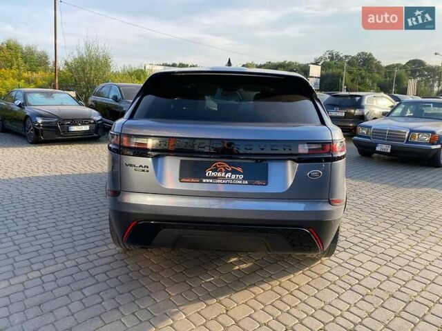 Серый Ленд Ровер Рендж Ровер Велар, объемом двигателя 2 л и пробегом 60 тыс. км за 33950 $, фото 5 на Automoto.ua