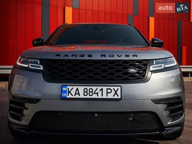 Серый Ленд Ровер Рендж Ровер Велар, объемом двигателя 3 л и пробегом 77 тыс. км за 45500 $, фото 1 на Automoto.ua