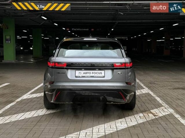 Серый Ленд Ровер Рендж Ровер Велар, объемом двигателя 2 л и пробегом 129 тыс. км за 50990 $, фото 5 на Automoto.ua