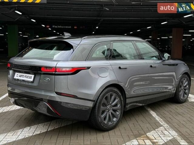 Серый Ленд Ровер Рендж Ровер Велар, объемом двигателя 2 л и пробегом 129 тыс. км за 50990 $, фото 6 на Automoto.ua