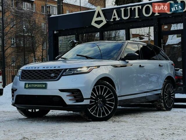 Сірий Ленд Ровер Рендж Ровер Велар, об'ємом двигуна 2 л та пробігом 45 тис. км за 49500 $, фото 5 на Automoto.ua