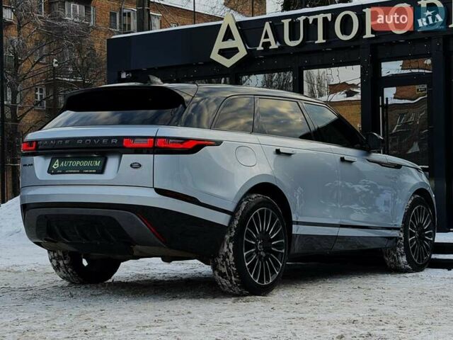Серый Ленд Ровер Рендж Ровер Велар, объемом двигателя 2 л и пробегом 45 тыс. км за 49499 $, фото 20 на Automoto.ua