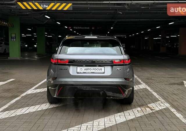Серый Ленд Ровер Рендж Ровер Велар, объемом двигателя 2 л и пробегом 129 тыс. км за 53990 $, фото 5 на Automoto.ua