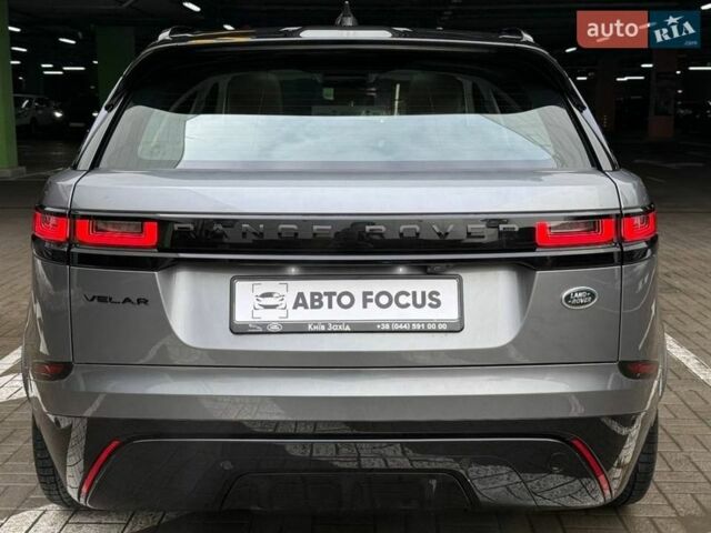 Серый Ленд Ровер Рендж Ровер Велар, объемом двигателя 2 л и пробегом 129 тыс. км за 50990 $, фото 8 на Automoto.ua