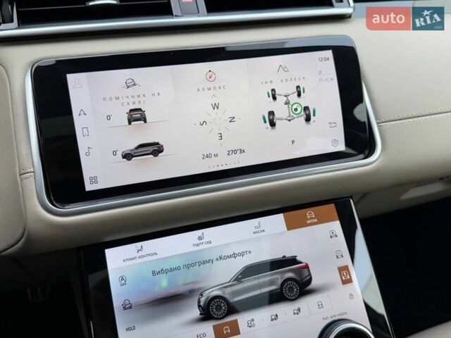 Серый Ленд Ровер Рендж Ровер Велар, объемом двигателя 2 л и пробегом 129 тыс. км за 50990 $, фото 25 на Automoto.ua