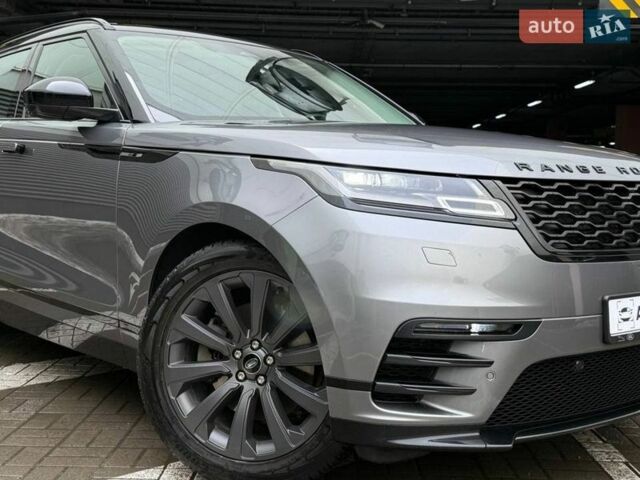 Серый Ленд Ровер Рендж Ровер Велар, объемом двигателя 2 л и пробегом 129 тыс. км за 50990 $, фото 1 на Automoto.ua