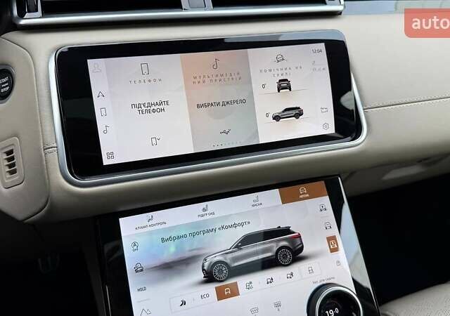 Серый Ленд Ровер Рендж Ровер Велар, объемом двигателя 2 л и пробегом 129 тыс. км за 53990 $, фото 24 на Automoto.ua