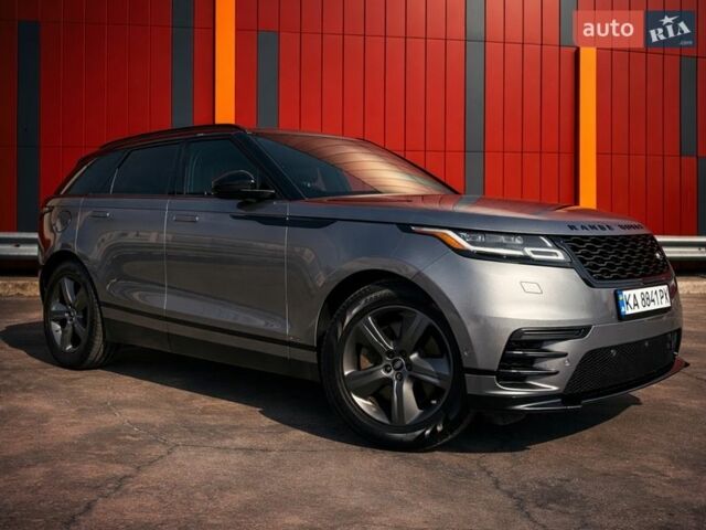 Серый Ленд Ровер Рендж Ровер Велар, объемом двигателя 3 л и пробегом 77 тыс. км за 45500 $, фото 5 на Automoto.ua