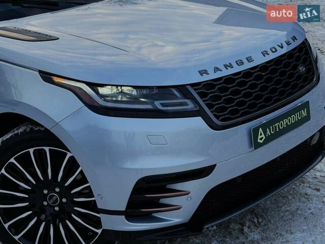 Серый Ленд Ровер Рендж Ровер Велар, объемом двигателя 2 л и пробегом 45 тыс. км за 49499 $, фото 12 на Automoto.ua