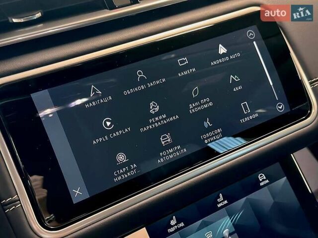 Сірий Ленд Ровер Рендж Ровер Велар, об'ємом двигуна 2 л та пробігом 69 тис. км за 55900 $, фото 17 на Automoto.ua