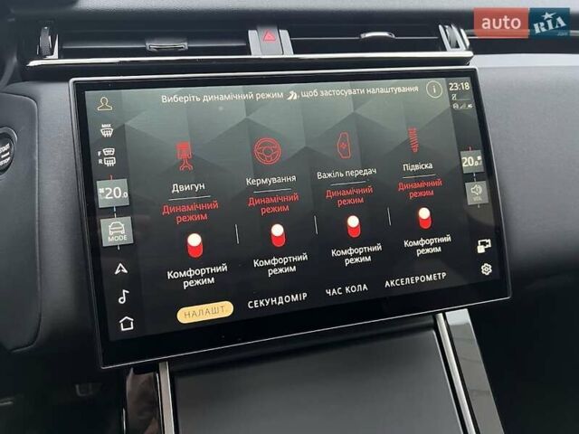 Сірий Ленд Ровер Рендж Ровер Велар, об'ємом двигуна 2 л та пробігом 24 тис. км за 69900 $, фото 19 на Automoto.ua