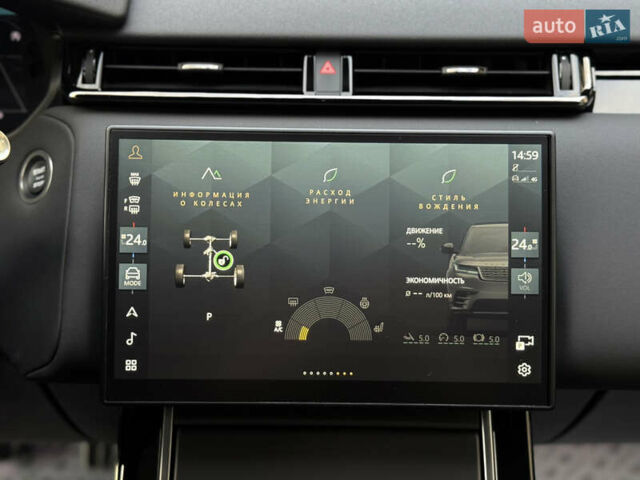 Сірий Ленд Ровер Рендж Ровер Велар, об'ємом двигуна 2 л та пробігом 22 тис. км за 74900 $, фото 48 на Automoto.ua