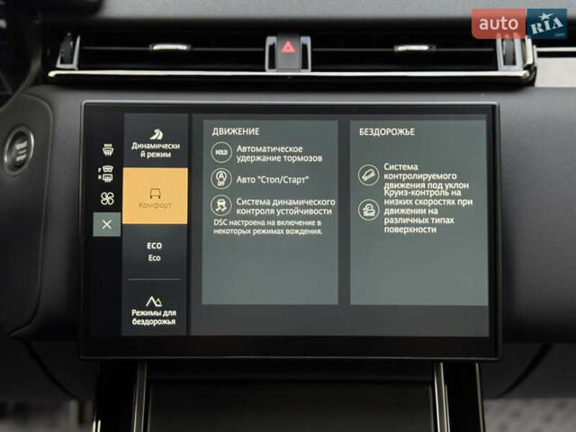 Сірий Ленд Ровер Рендж Ровер Велар, об'ємом двигуна 2 л та пробігом 22 тис. км за 74900 $, фото 52 на Automoto.ua