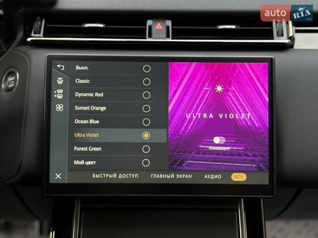 Сірий Ленд Ровер Рендж Ровер Велар, об'ємом двигуна 2 л та пробігом 22 тис. км за 74900 $, фото 51 на Automoto.ua