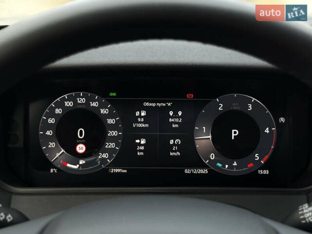 Сірий Ленд Ровер Рендж Ровер Велар, об'ємом двигуна 2 л та пробігом 22 тис. км за 74900 $, фото 59 на Automoto.ua