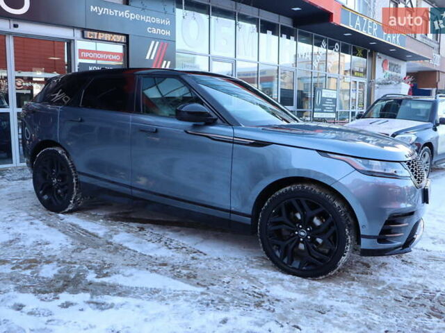 Синий Ленд Ровер Рендж Ровер Велар, объемом двигателя 2 л и пробегом 128 тыс. км за 31900 $, фото 7 на Automoto.ua