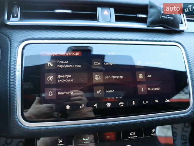 Синий Ленд Ровер Рендж Ровер Велар, объемом двигателя 2 л и пробегом 128 тыс. км за 31900 $, фото 30 на Automoto.ua