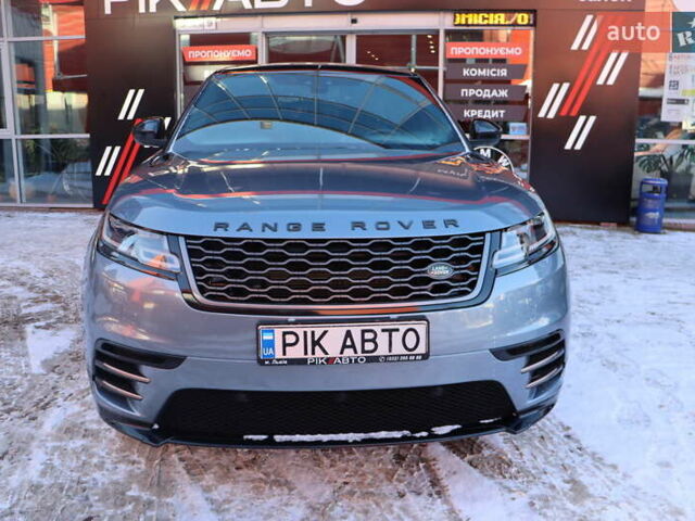 Синий Ленд Ровер Рендж Ровер Велар, объемом двигателя 2 л и пробегом 128 тыс. км за 31900 $, фото 5 на Automoto.ua