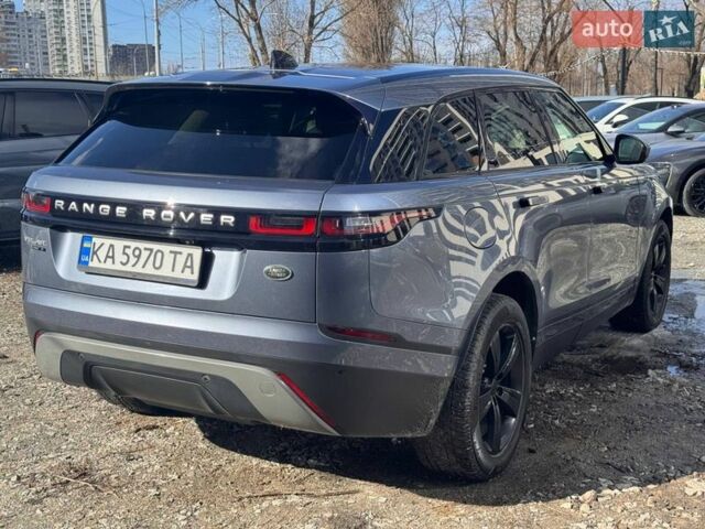 Синий Ленд Ровер Рендж Ровер Велар, объемом двигателя 2 л и пробегом 103 тыс. км за 37700 $, фото 25 на Automoto.ua