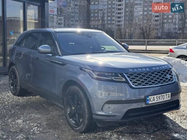 Синий Ленд Ровер Рендж Ровер Велар, объемом двигателя 2 л и пробегом 103 тыс. км за 37700 $, фото 13 на Automoto.ua