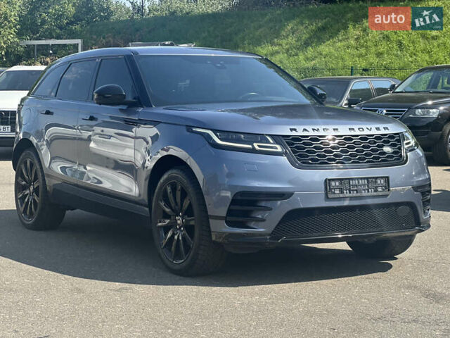 Синий Ленд Ровер Рендж Ровер Велар, объемом двигателя 2 л и пробегом 91 тыс. км за 38000 $, фото 1 на Automoto.ua